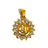 Allah Pendant Design 7 (Gold) (+£ 3.00)